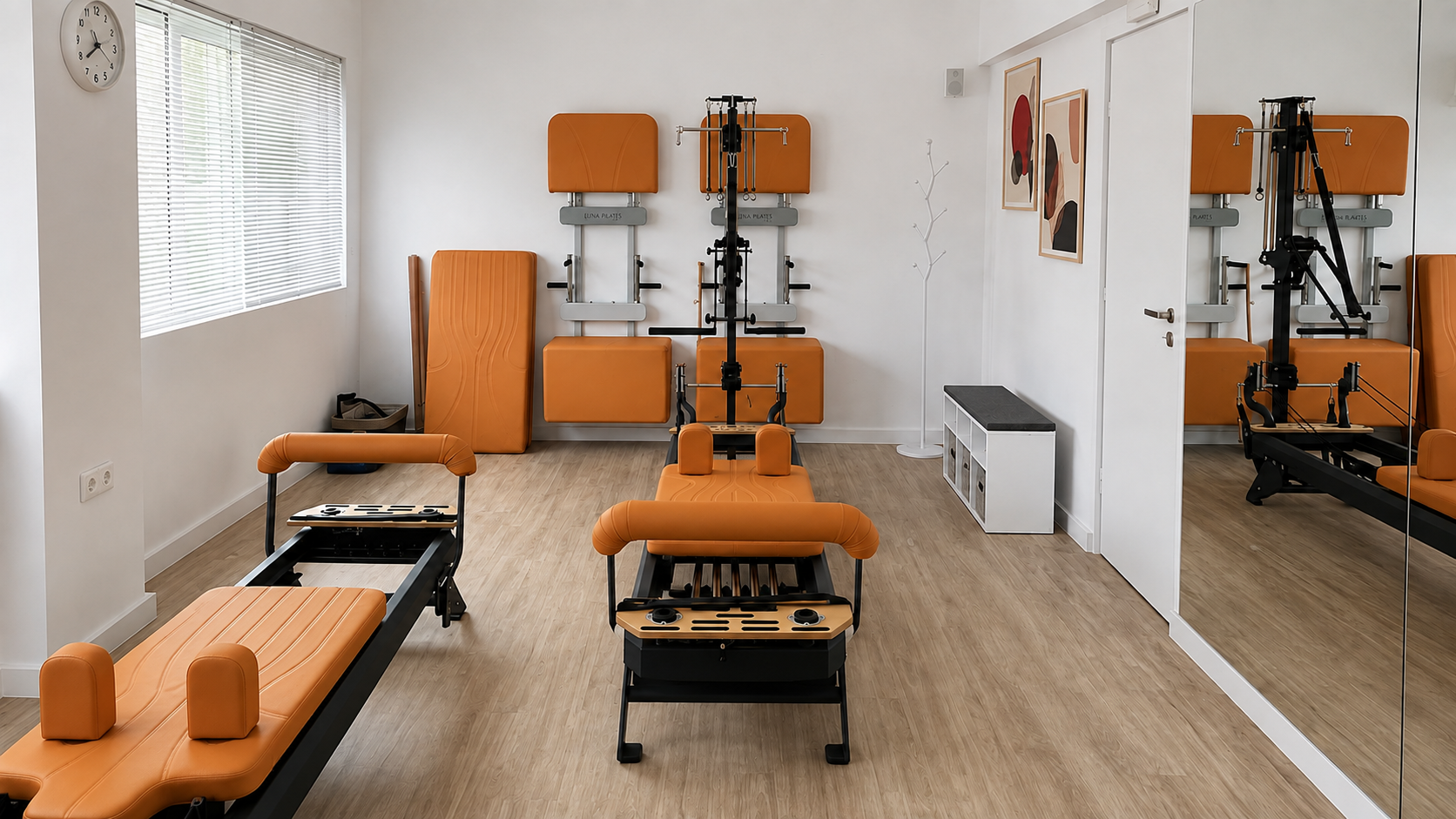 Clinical Pilates Hall με εξοπλισμό reformer