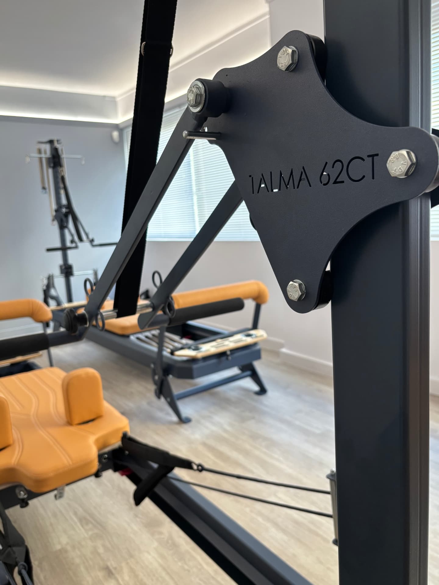Λεπτομέρεια εξοπλισμού Talma 62CT στο Clinical Pilates Hall
